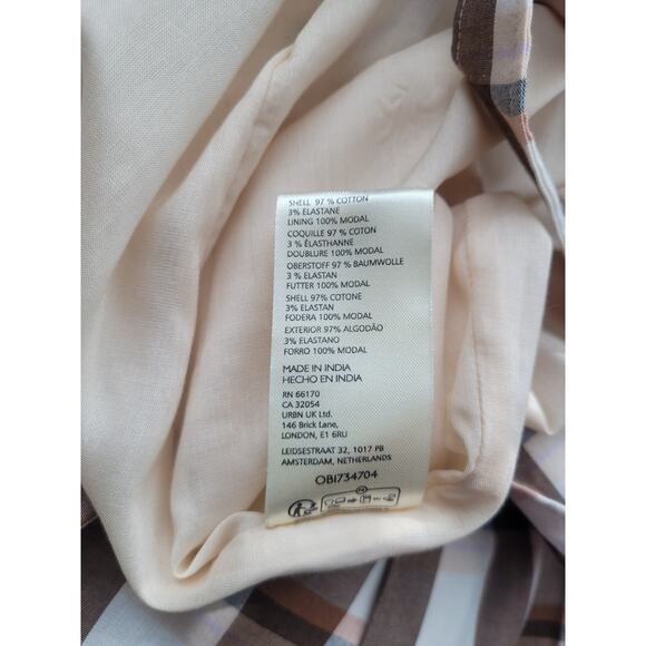 NWT Maeve Pleated A-Line Plaid Maxi Skirt Size 2 Brown Preppy Academia Twee - Picture 10 of 10